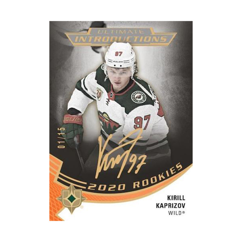 2020-21 Upper Deck Ultimate Collection Hockey Hobby Box