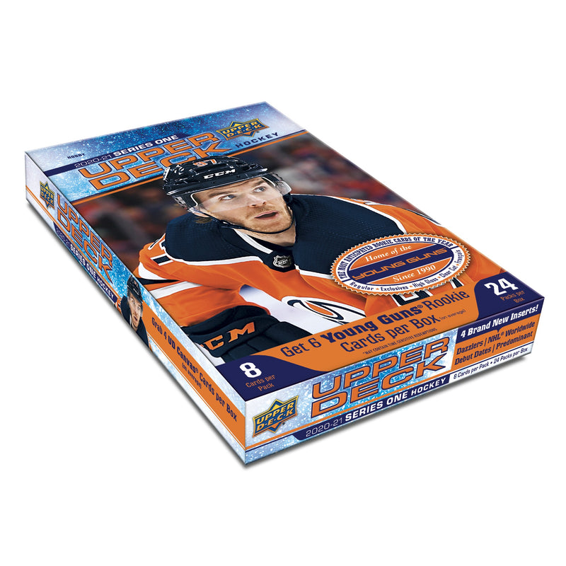2020-21 Upper Deck Series 1 Hockey Hobby Box | Stakk