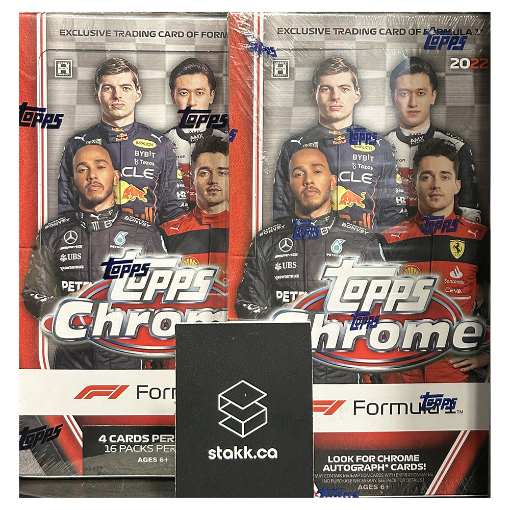 2022 Topps Chrome Formula 1 Lite Box