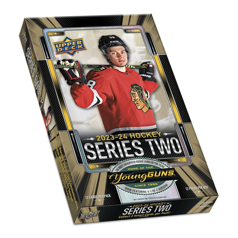 Break #970 : 12 Boxes Hockey 2023-24 UD Series 2 (Sealed Case) "Show de Cartes Special #14" - Team Random (PREFILL #1)