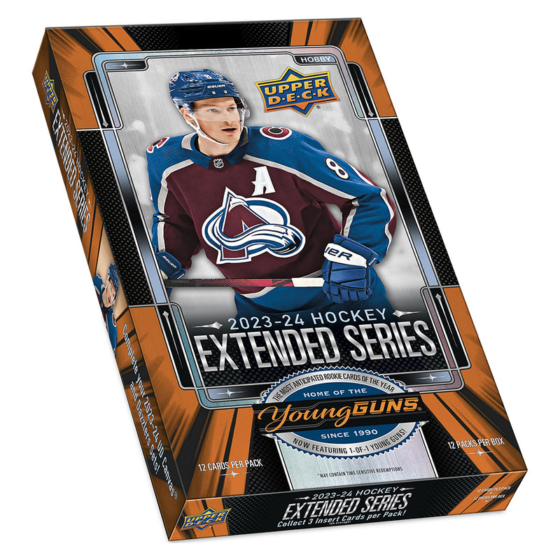 Break #1144 : 12 Boxes Hockey 2023-24 UD Extended Series (Full Case) - Team Random (PREFILL #1)