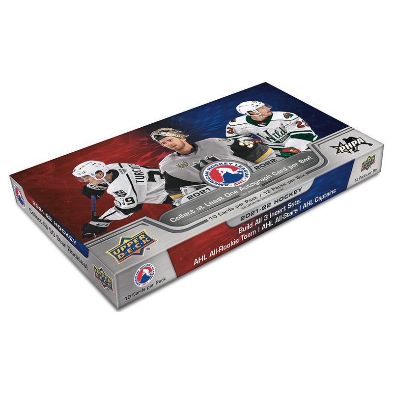 2021-22 Upper Deck American Hockey League (AHL) Hockey Hobby Box