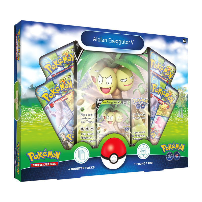 Pokémon Go Collection Alolan Exeggutor V Box