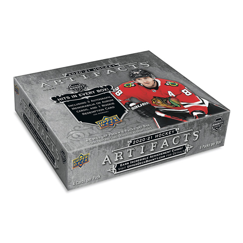 2020-21 Upper Deck Artifacts Hockey Hobby Box | Stakk