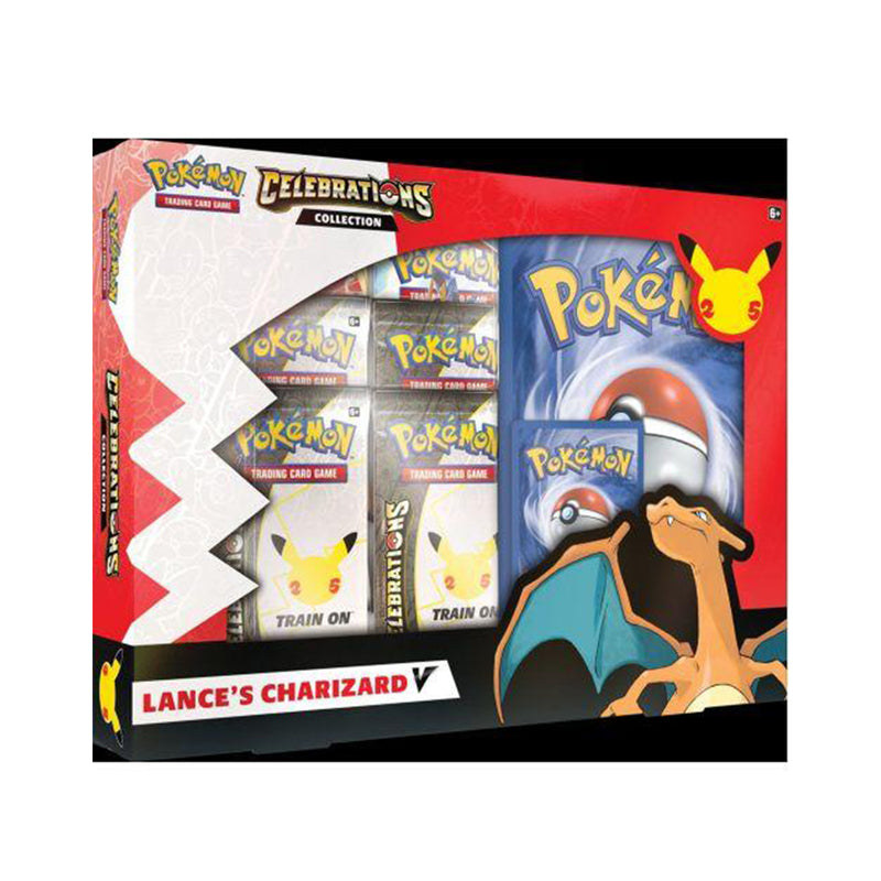 Pokémon Sword & Shield 25th Anniversary Celebrations Collections Lance's Charizard V Box