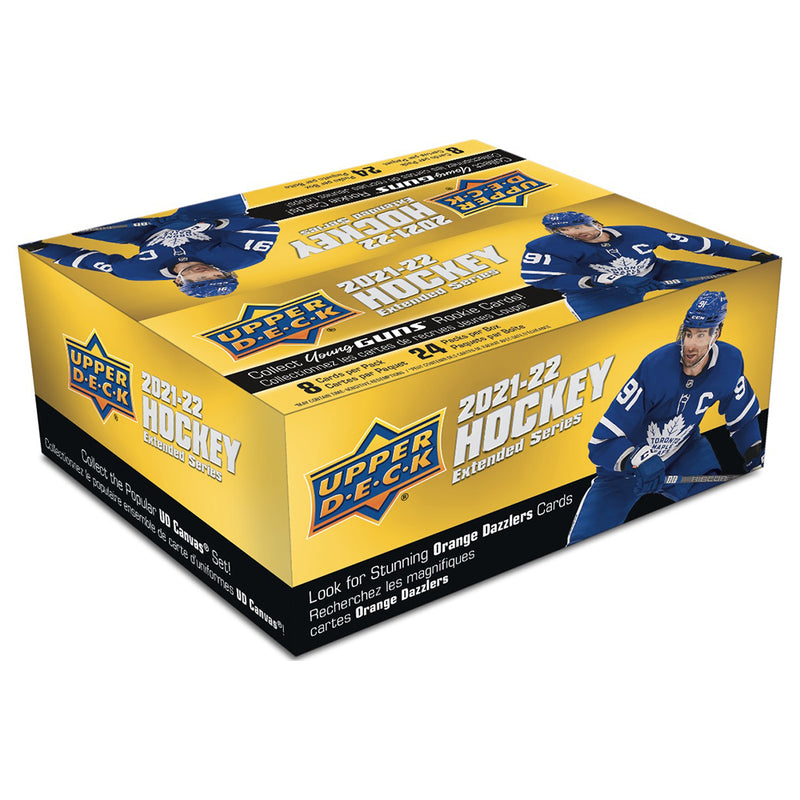 2021-22 Upper Deck Extended Series Hockey Boîte Retail