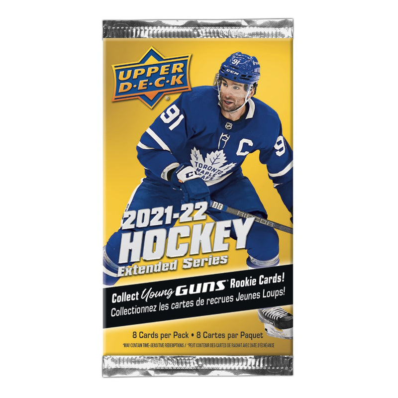 2021-22 Upper Deck Extended Series Hockey Boîte Retail