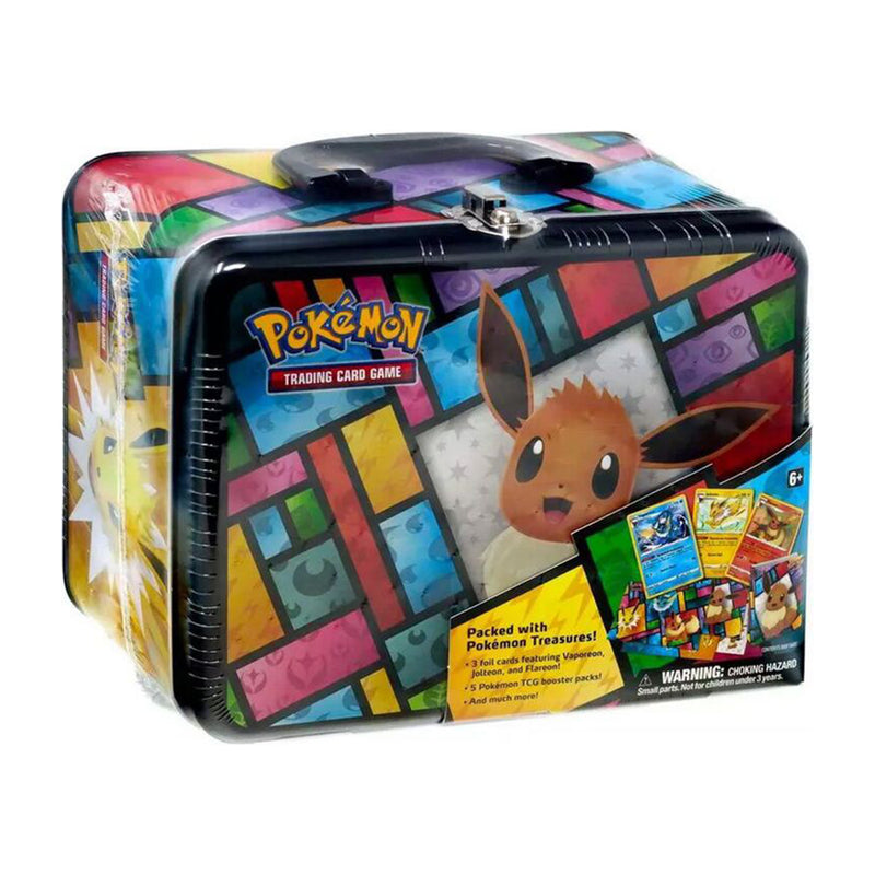 Pokémon 2021 Collector's Chest Eevee Exclusives Lunch Box Tin