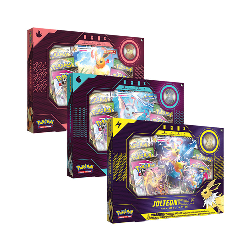 Pokémon Sword & Shield Eevee Evolution Premium Collection - Jolteon VMax Box