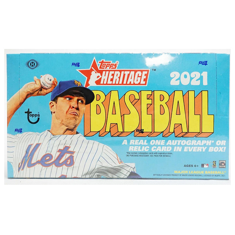 2021 Topps Heritage Baseball Hobby Box | Stakk