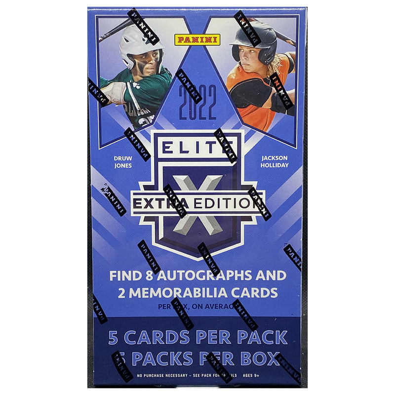 2022 Panini Elite Extra Edition Baseball Boîte Hobby