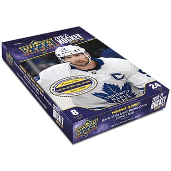 2020-21 Upper Deck Series 2 Hockey Hobby Box | Stakk
