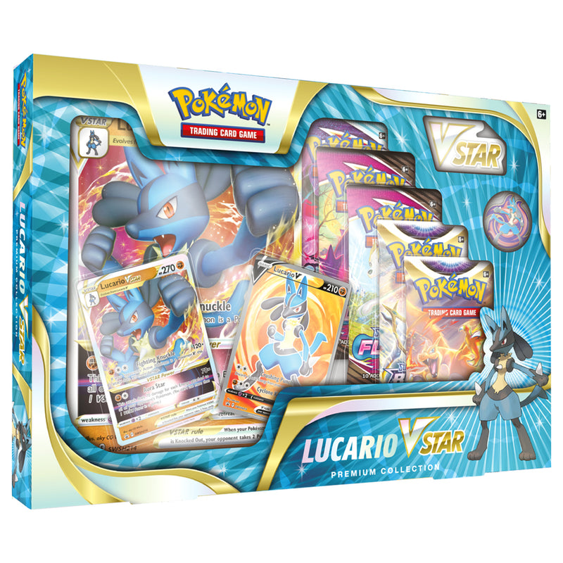 Pokémon SWSH 9 Brilliant Stars Premium Collection VSTAR Lucario Box