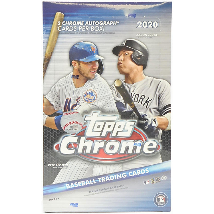 2020 Topps Chrome Baseball Hobby Box | Stakk