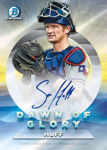 2020 Bowman Chrome Baseball Dawn of Glory Autograph