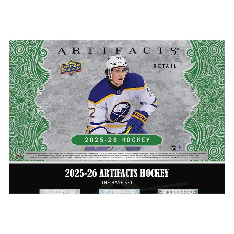 Upper Deck 2025/26 Série 1 – Boîte De Cartes De Hockey – 3 Cartes Recrue Young Guns Par Boîte, édition Collector